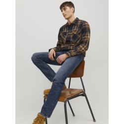 JACK & JONES Mike Tappered Comfort Fit - Blue Denim