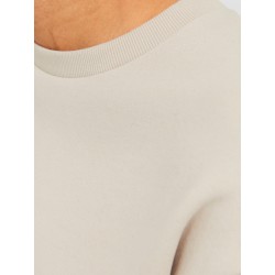JACK & JONES Bradley Crew Sweatshirt - Moonbeam