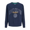 JACK & JONES Junior Cole Volume Sweatshirt - Navy Blazer