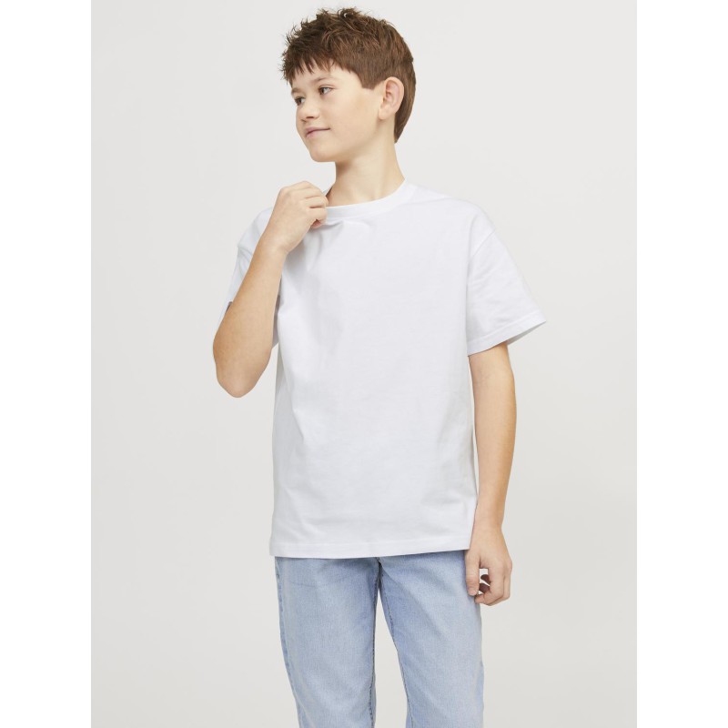 JACK & JONES JUNIOR Jjeloose Basic Tee Kortærmet O-Neck Junior - Sort