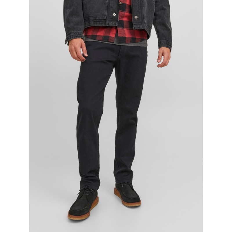 JACK & JONES Iclark Jjevan Ge 598 - Sort Denim