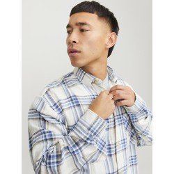 JACK & JONES Michael L/S Overskjorte - Whisper White