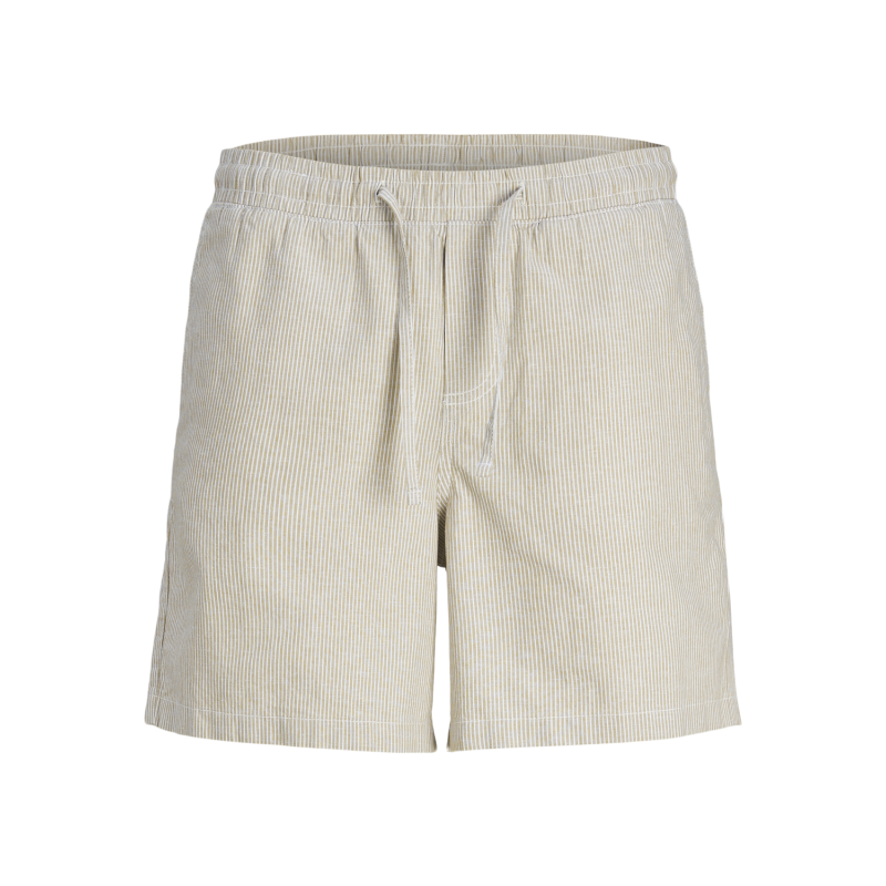 JACK & JONES Jaiden Summer Hør Blend Shorts - Crockery