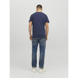 JACK & JONES Ejeans Tee Kortærmet O-Neck  23/24 - Mood Indigo