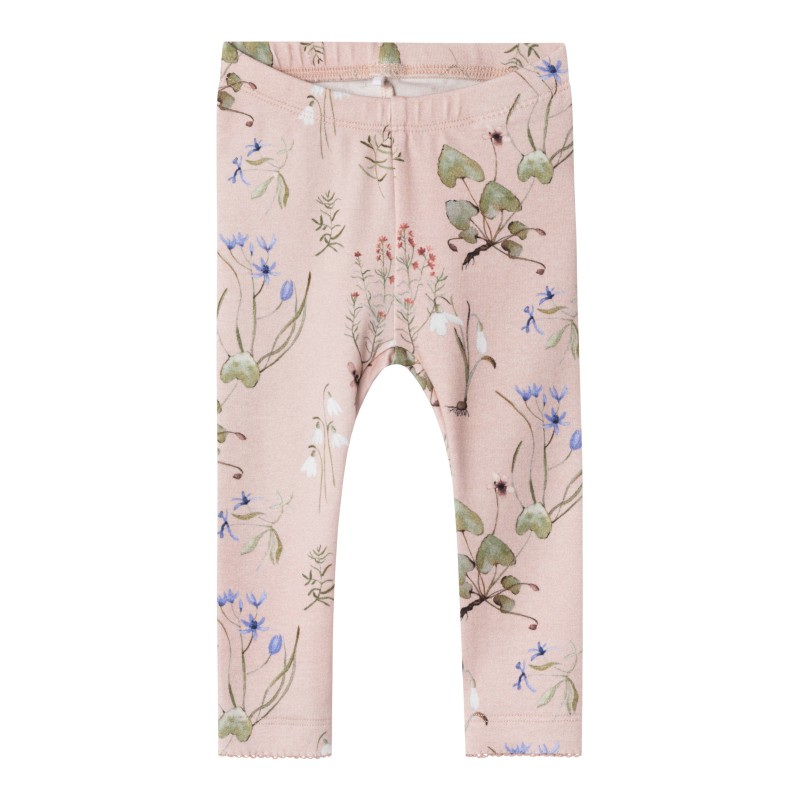 NAME IT Baby Bossa Leggings - Sepia Rose