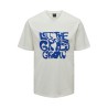 ONLY & SONS Ledger Text Kortætmet T-shirt - Cloud Dancer