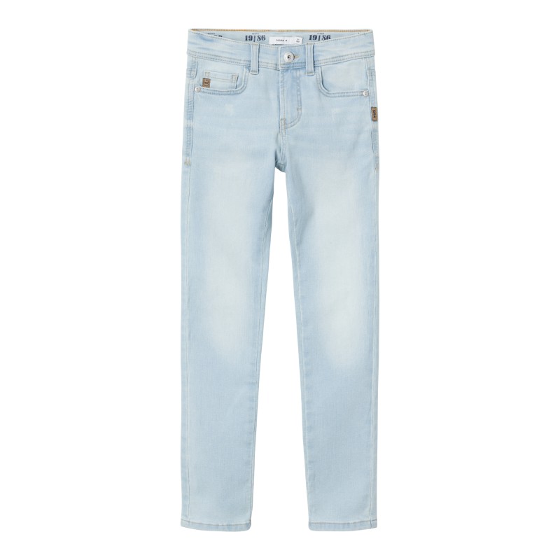 NAME IT Kids Theo Xslim Jeans - Light Blue Denim