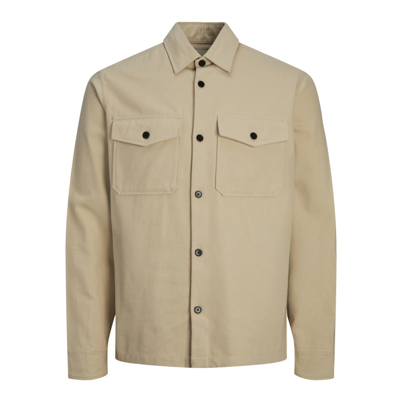 JACK & JONES Croy Forårs Solid Overskjorte - Fields Of Rye