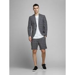 JACK & JONES Connor Shorts - Grå/hvid
