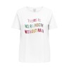 ONLY CARMAKOMA Telly Life Boxy T-shirt - Hvid