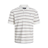 JACK & JONES Bluwin S/S Stribede Polo - Cloud Dancer