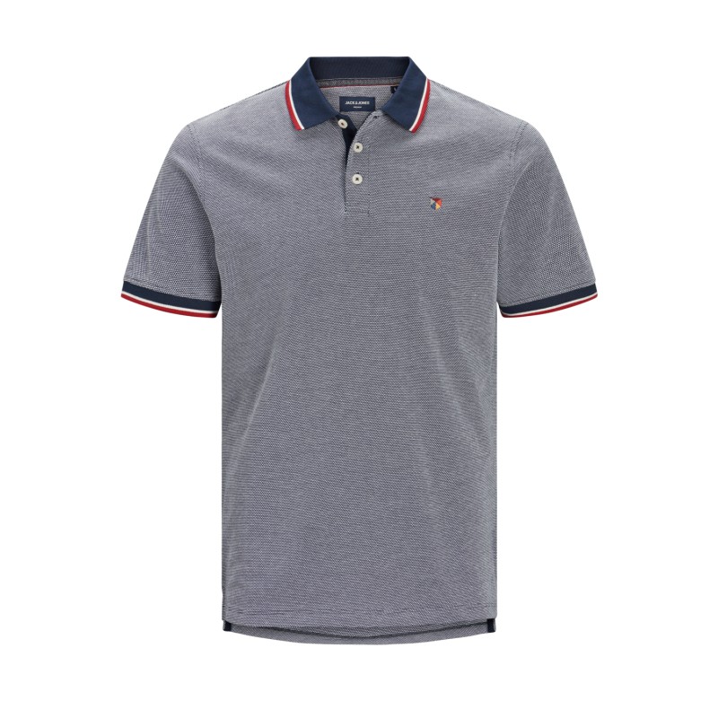 JACK & JONES Jprbluwin Polo Kortærmet  Pls - Mood Indigo