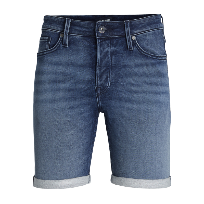 JACK & JONES Irick Jjicon Korts Ge 341 I.K Sn Pls - Blue Denim