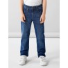 NAME IT Kids Ryan Straight Jeans - Dark Blue Denim