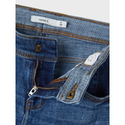 NAME IT Kids Ryan Straight Jeans - Dark Blue Denim