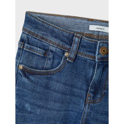NAME IT Kids Ryan Straight Jeans - Dark Blue Denim