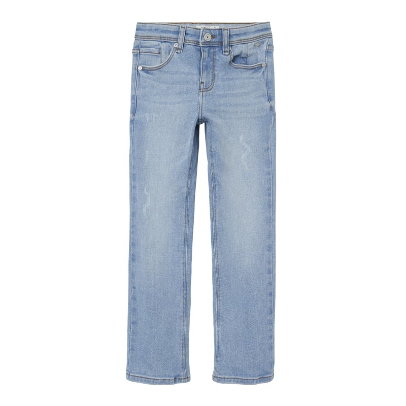 NAME IT Kids Ryan Straight Jeans - Light Blue Denim