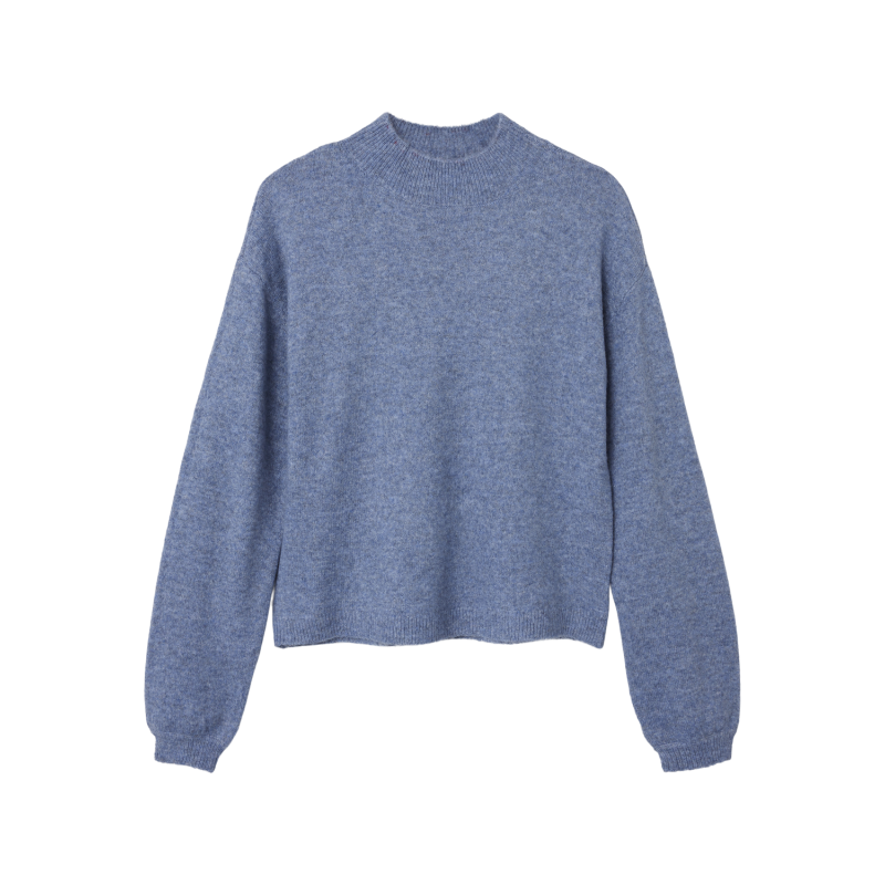 LMTD Lodet Langærmet Kort Knit - Wild Wind
