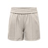 ONLY Lucy-Laura MW Brede Shorts - Pumice Stone