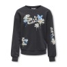 KIDS ONLY Melanie L/S Grafit O-Hals Sweatshirt - Charcoal Art