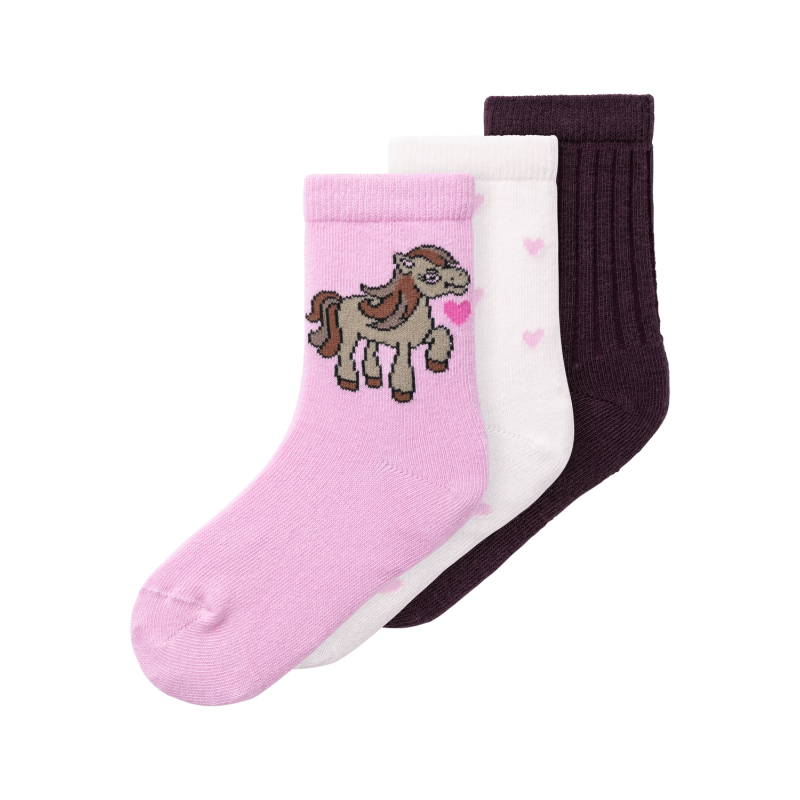 NAME IT Nadia 3P Sock - Jet Stream