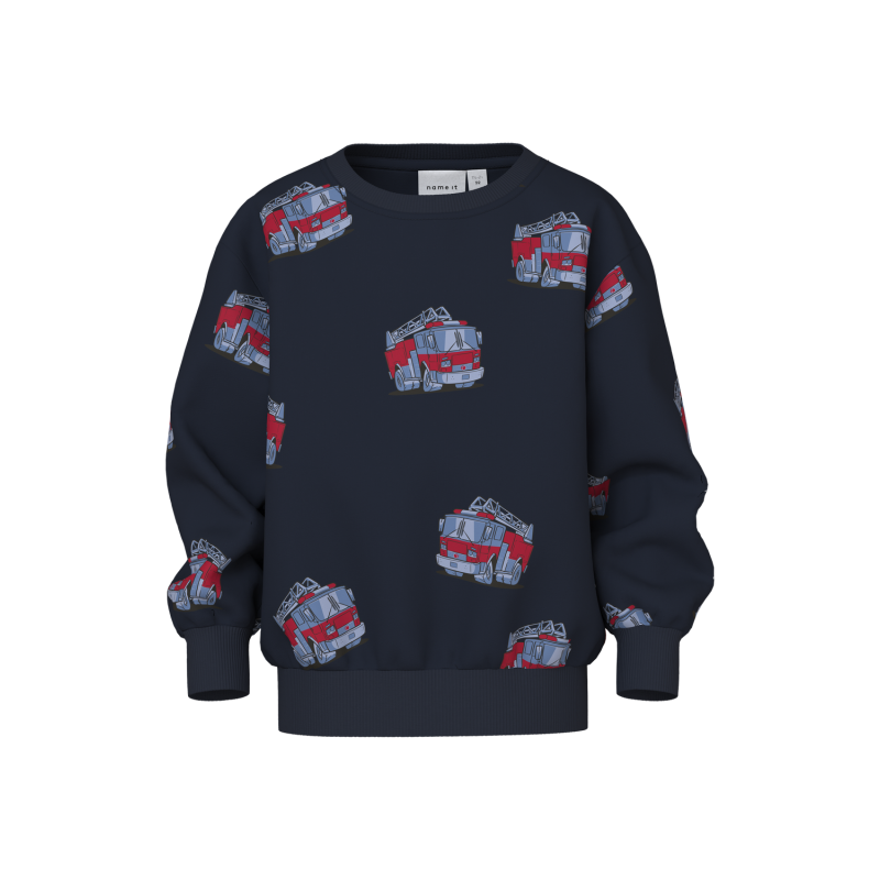 NAME IT Obil Nreg Sweat Bru - Dark Sapphire