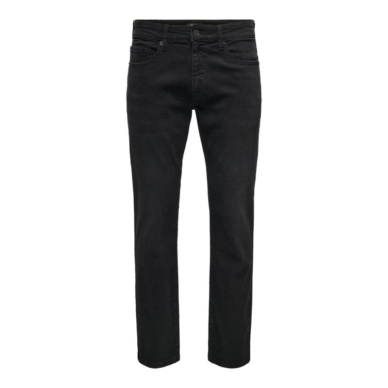 ONLY & SONS Onsweft Regular Black 8638 Mat Denim - Sort Denim