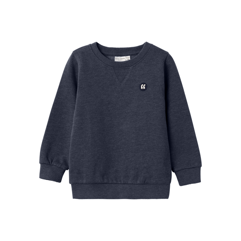 NAME IT Vimo Langærmet Sweat Bru - Dark Sapphire