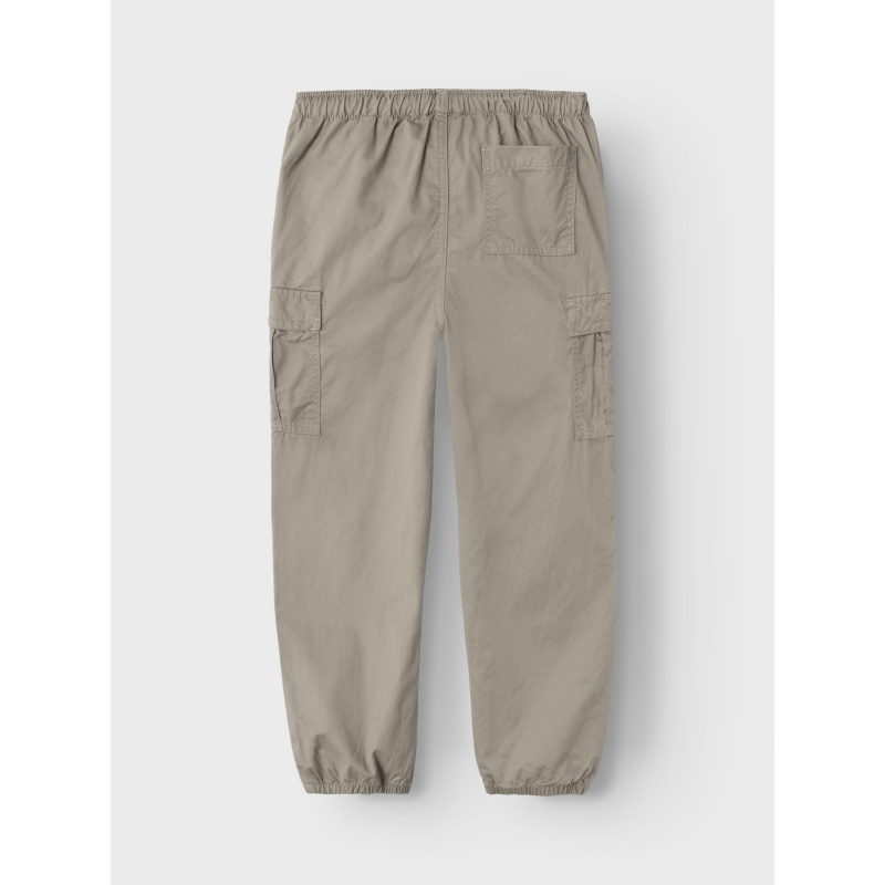 NAME IT Nkfbella Højtaljede Para Twi Bukser 8463-Tf - Elephant Skin