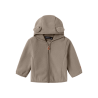 NAME IT Baby Meeko Fleece Jakke - Desert Taupe