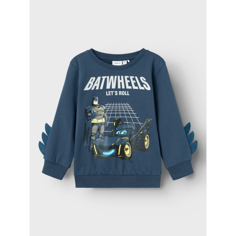 NAME IT MINI Juice Batwheels Sweatshirt - Dark Denim