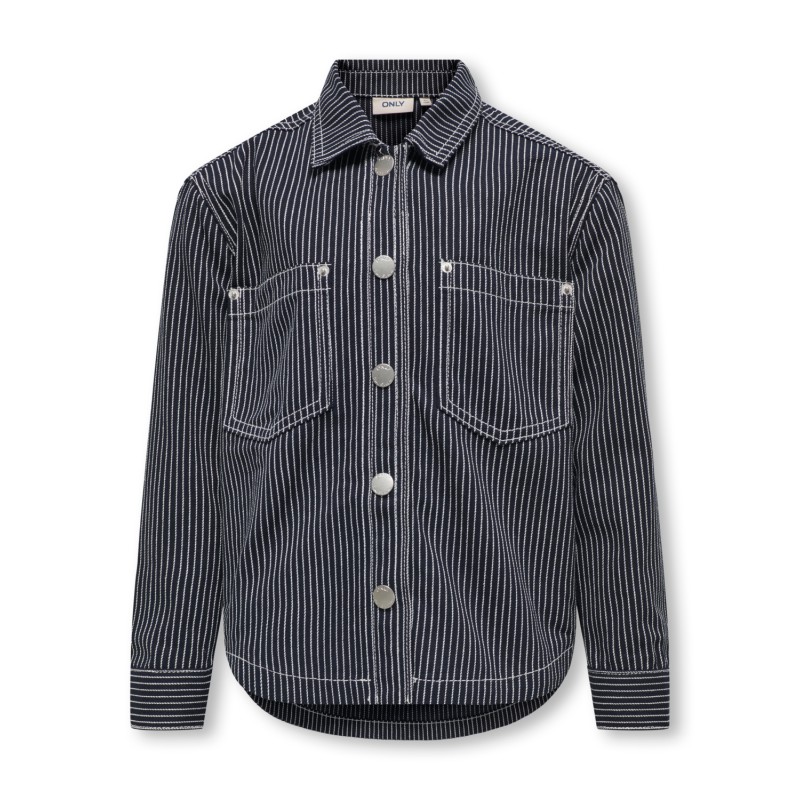 KIDS ONLY Merle Langærmet Stripe Shirt Pnt - Night Sky