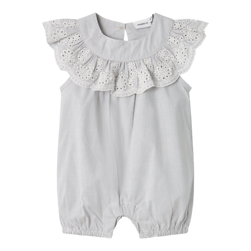 NAME IT Hiline Sunsuit - Chambray Blue