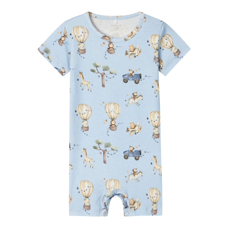 NAME IT Julius M Kortærmet Sunsuit - Chambray Blue