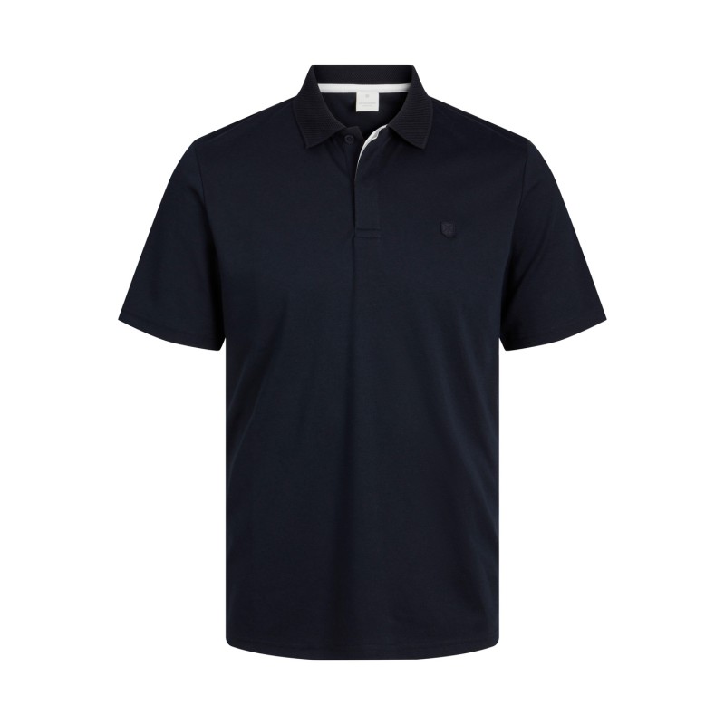 JACK & JONES PLUS Crodney S/S Polo - Night Sky