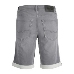 JACK & JONES Junior Rick Regular Denim Shorts - Grey Denim