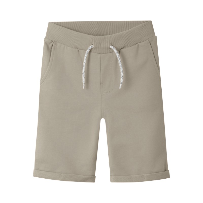 NAME IT Mini Vermo Lange Sweatshorts - Pure Cashmere