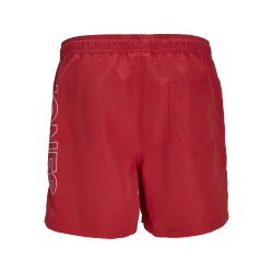 JACK & JONES JUNIOR Jpstfiji Jjswim Double Logo Ly Sn Junior - True Red