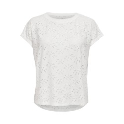 ONLY Smilla S/S Top Jrs - Cloud Dancer