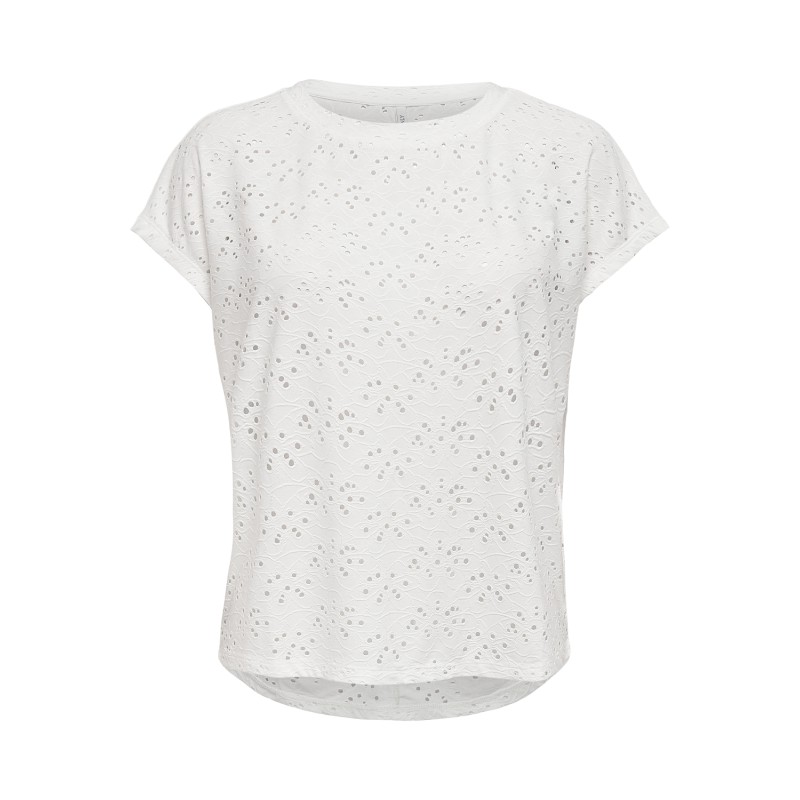 ONLY Smilla S/S Top Jrs - Cloud Dancer