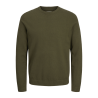 JJ Rebel Callum Strik Pullover - Forest Night