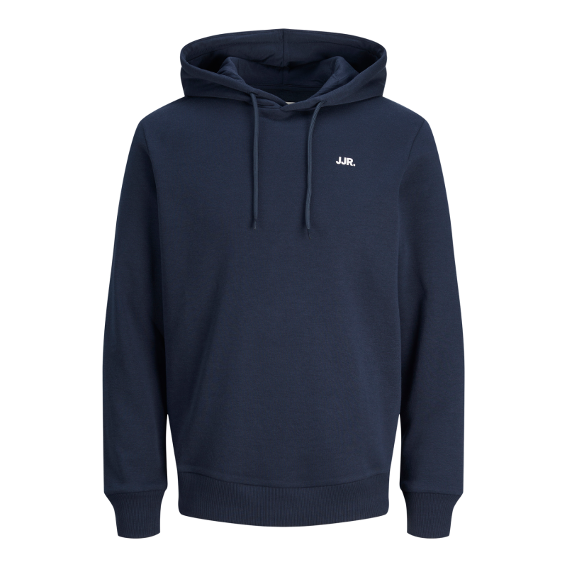 JACK & JONES Jrebrebel Logo Sweat Hood - Sky Captain