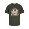 JJ Rebel Casper Crew Neck T-shirt - Kombu Green