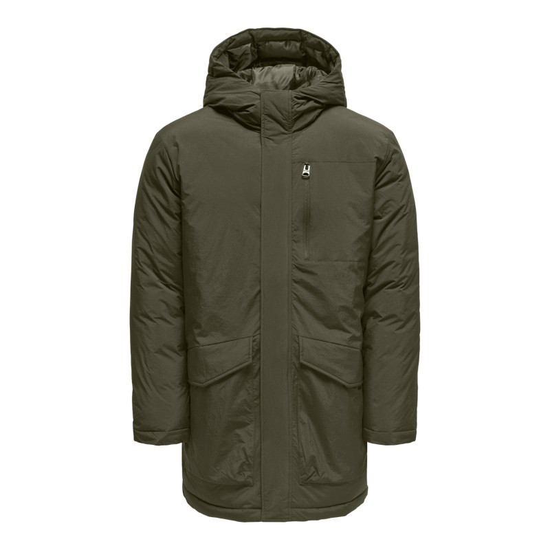 ONLY & SONS Onsglobal Parka Jakke Otw - Olive Night