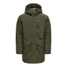 ONLY & SONS Global Parka Jakke - Olive Night