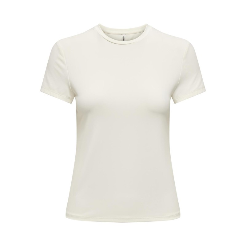 ONLY Ea S/S Top O-Neck Jrs - Cloud Dancer