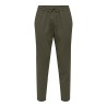 ONLY & SONS Linus Crop Hør Bukser - Olive Night