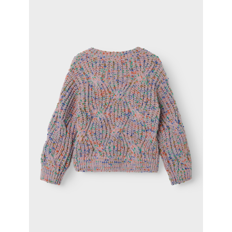 NAME IT Nkfsigrid Langærmet Knit - Purple Opulence