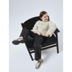 NAME IT Nkfbella Brede Jeans 4402-Nw S - Sort Denim