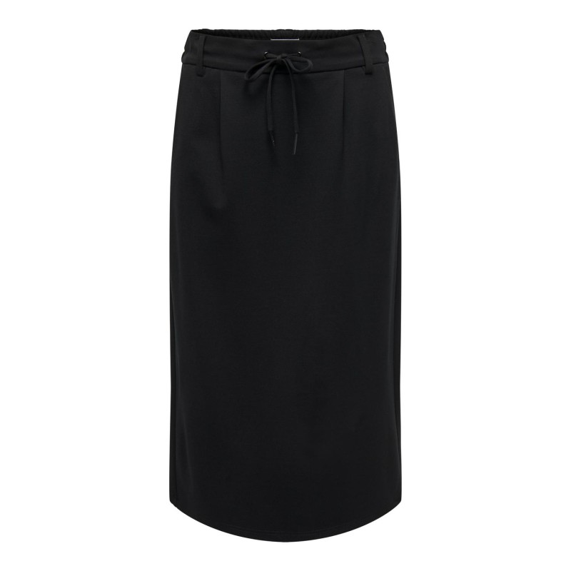 ONLY Poptrash Life Easy Midi Skirt Pnt - Sort